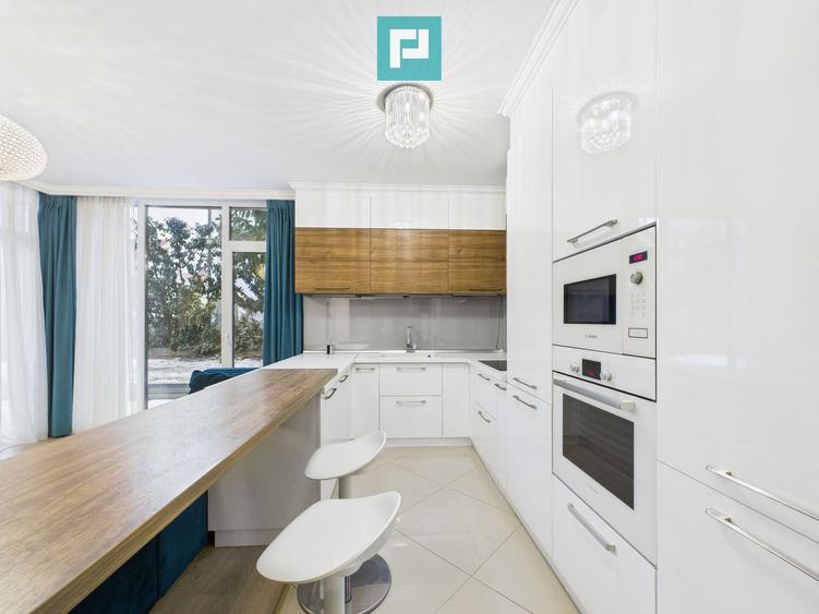 Apartament cu 3 camere și gradină