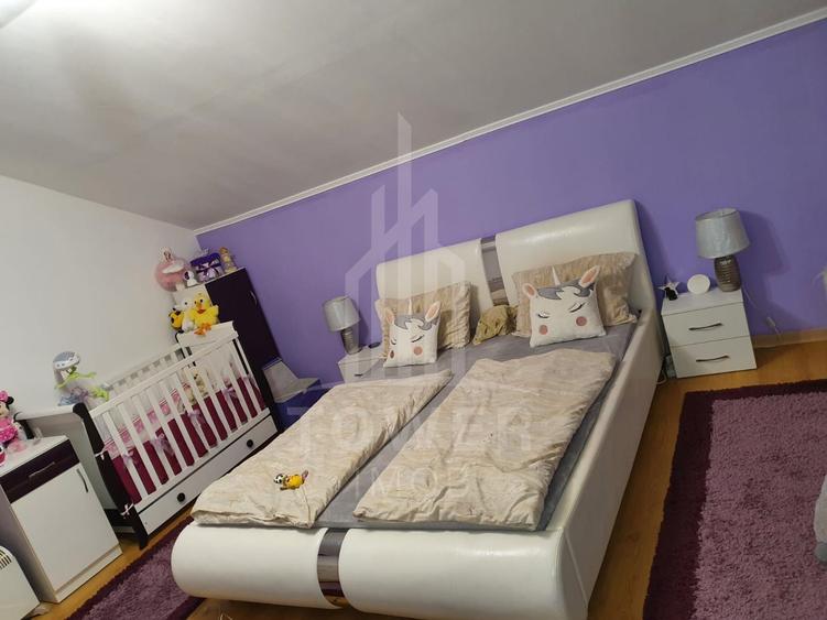 Apartament spațios 3 camere, 99 mp, mobilat și utilat, cu pod – etaj 2