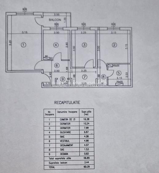 Comision 0! Apartament 3 camere, etaj 3/4, bloc 1980, fara risc, Galata - 7