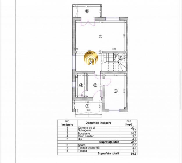 Casa P+1+Pod - 4 camere - 209mp Teren - Aproape de DN1 - Otopeni