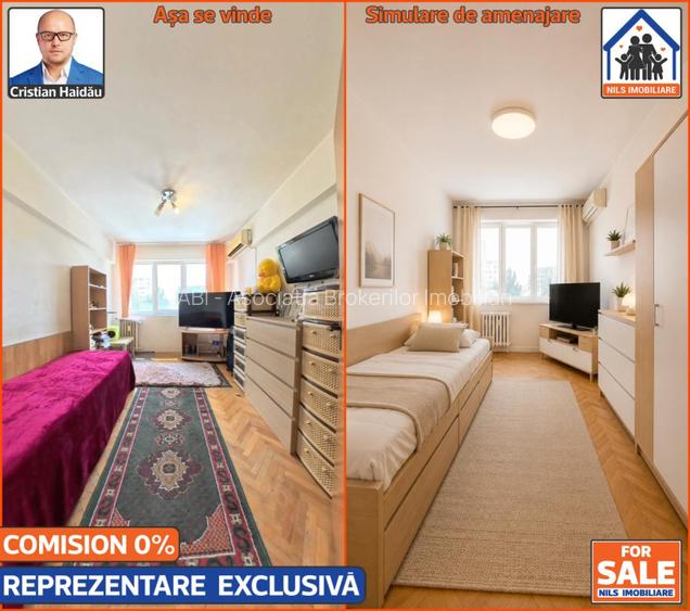 Apartament cu 3 camere si balcon in Titan | Comision 0! - 4