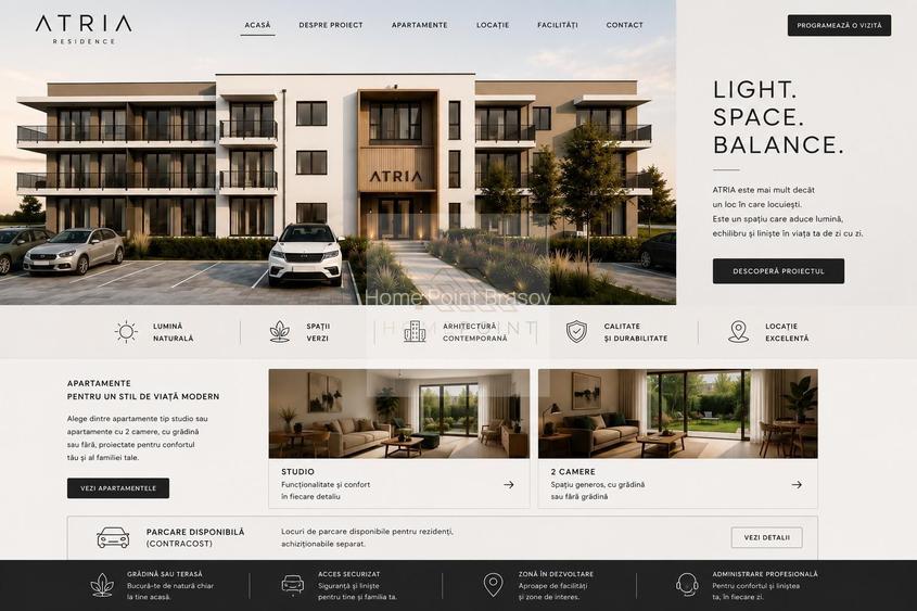 Apartament 2 camere | Sanpetru | Atria Residence | Avans 5% - 4