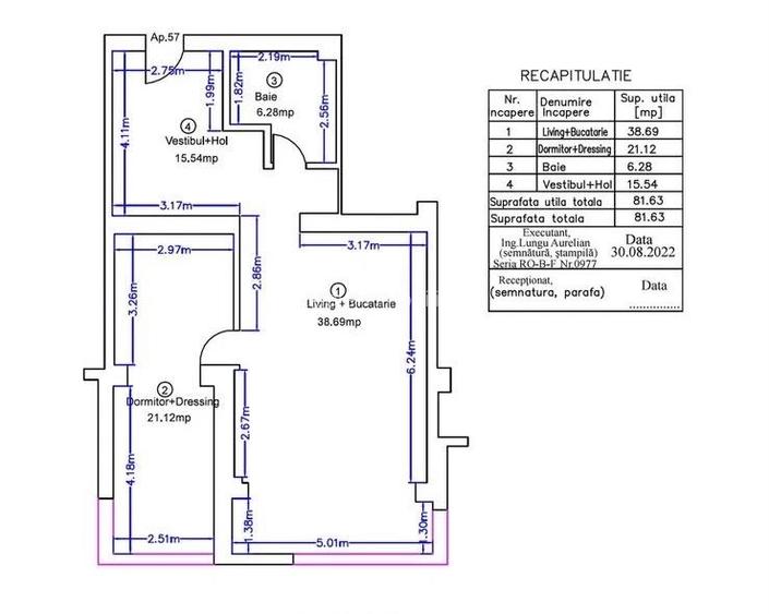 Apartament nou mobilat și utilat 2025 - 2