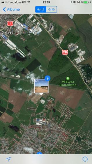 Parcele de teren compacta de 4ha, situata in zona de case