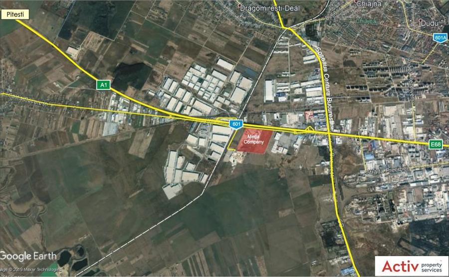 INCHIRIERE HALA IN MEGA COMPANY CHIAJNA - PROIECT IN DEZVOLTARE