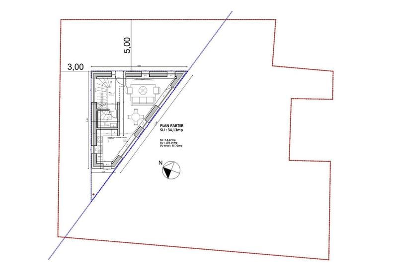 Teren Intravilan 533 mp, Brașov – Bartolomeu, acces stradă asfaltată - 2