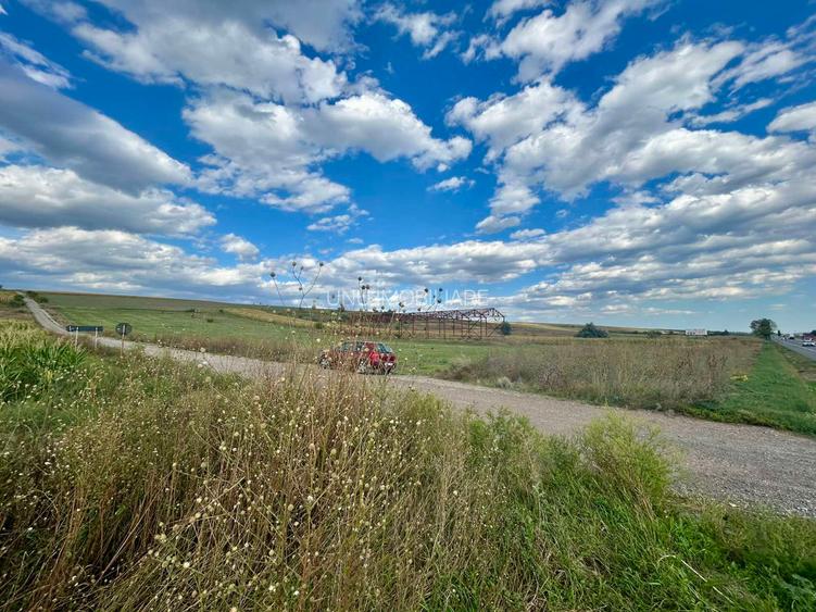 Teren 1.5 HA deschidere 155 m la E85 DN28 nod Autostrada Moldovei A8 intrare Letcani - 9