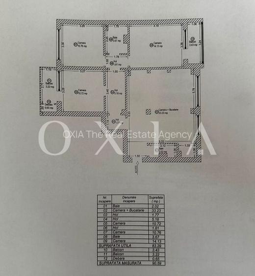 AX1350 Circumvalatiunii, Renovat Integral, 4 Camere - 10