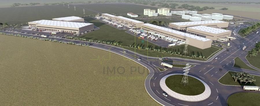 Teren pentru parc industrial. 25 Euro/ Mp. Acces direct la centura