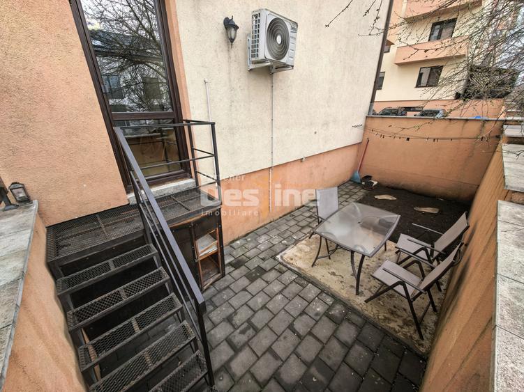 Apartament 3 camere mobilat și renovat complet, cu grădină + parcare subterană