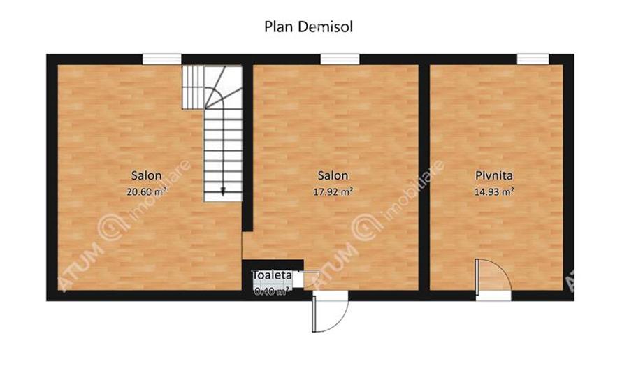 Spatiu comercial de 107 mp utili zona ultracentrala din Sibiu
