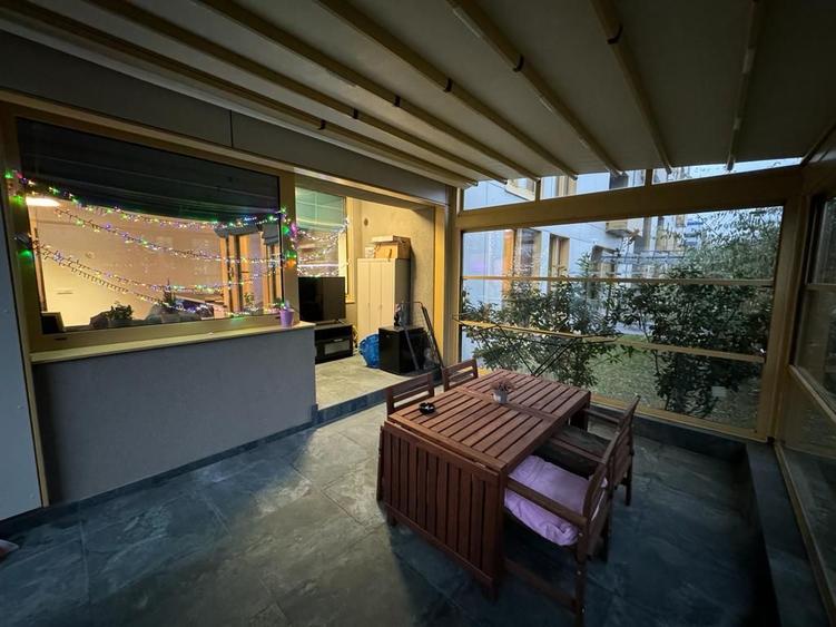 Apartament nou Herastrau/ Aviatiei/ parter cu terasa inchisa si gradina proprie