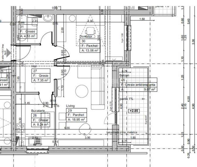 Apartament 2 camere decomandat | 52 mp utili | Terasă 9 mp -Avantgarden 3-Faza5 - 15
