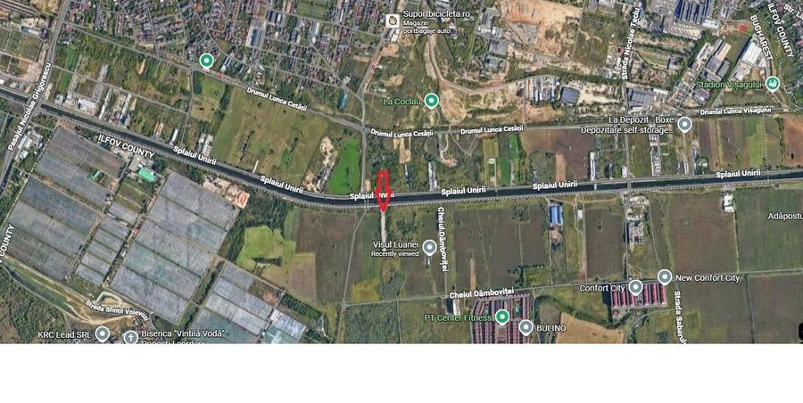 Teren de Inchiriat Splaiul Unirii Imprejmuit Utilitati Oportunitate