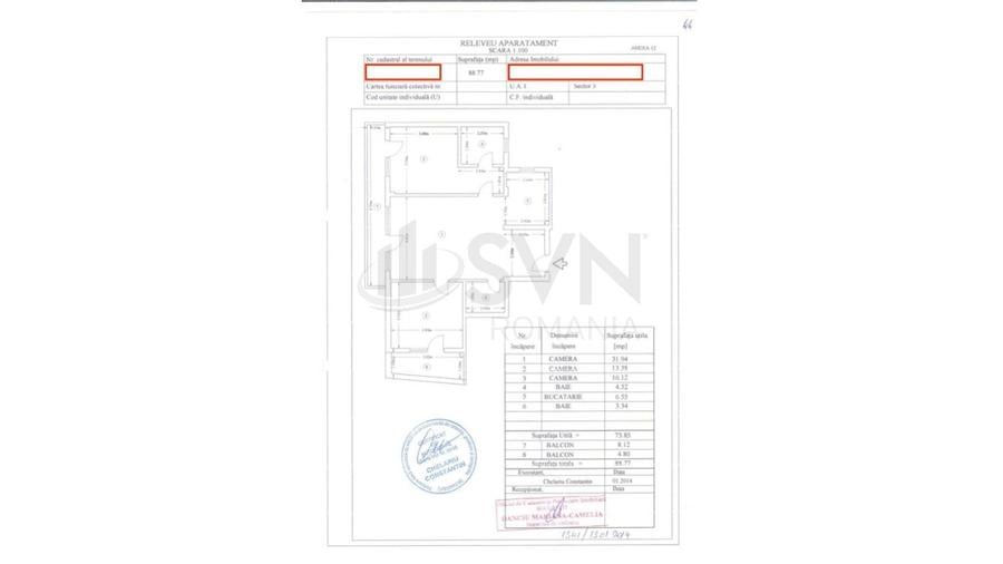 REA1025690 APARTAMENT 3 CAMERE  I DECEBAL