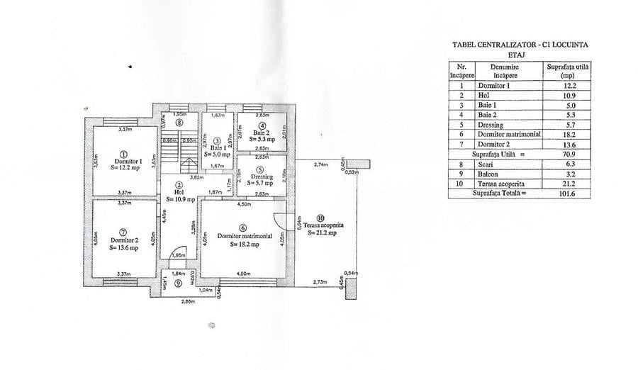 Vanzare vila nou construita P+1 si 700 mp teren in Corbeanca