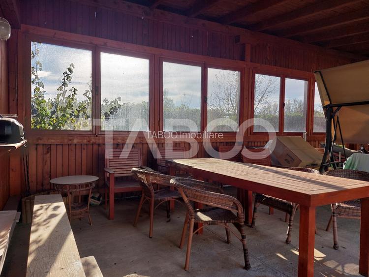 Casa 200 mpu 4 camere curte si gradina zona linistita Talmaciu - 24