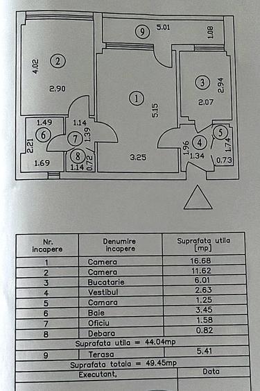 2 camere Basarabia 28 Muncii Baba Novac vedere libera parc si Arena Nationala