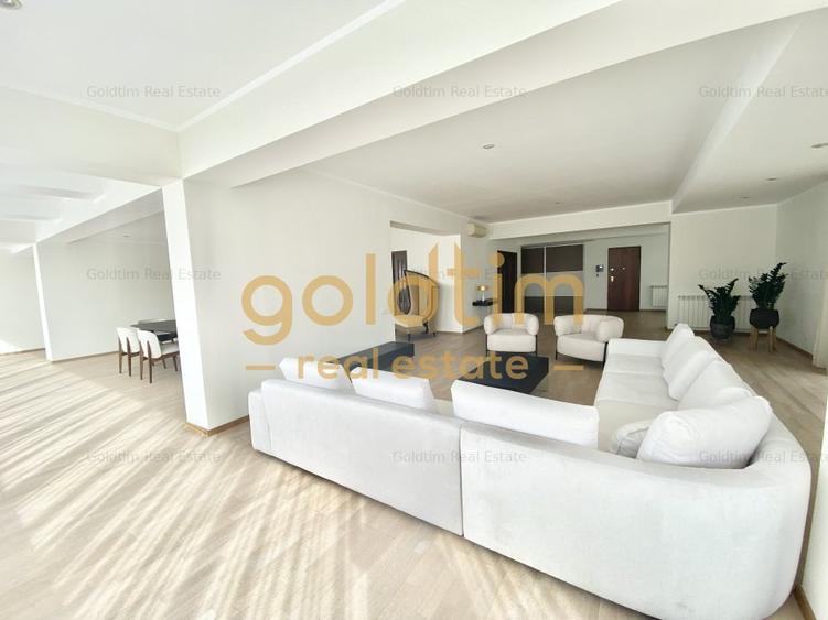 Penthouse spectaculos 4 camere 462mp, terasa,bloc boutique,Soseaua Nordului