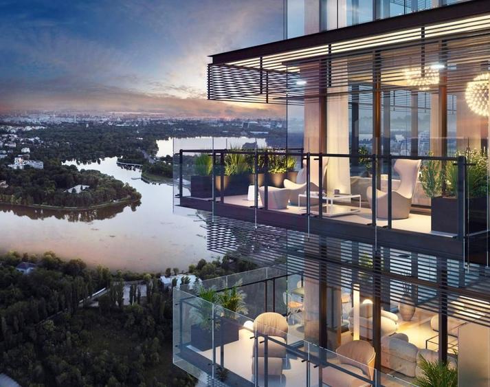 Apartament 5 camere - Panoramă Unică asupra Lacului Floreasca