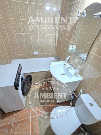 Apartament cu 1 cameră, etaj 1, mobilat și utilat, VASLUI - zona FILATURII;
