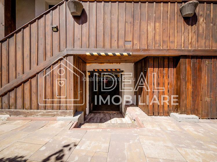 Casă individuală cu 5 camere și curte proprie - în Cisnădioara