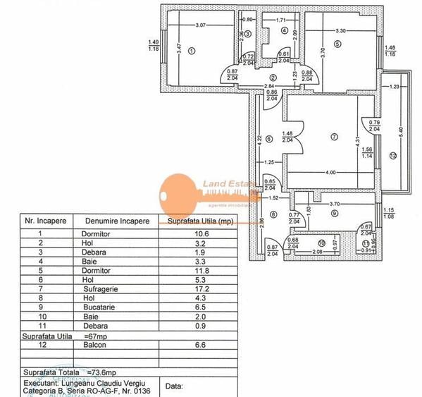 Apartament cu 3 camere in zona AFI Cotroceni