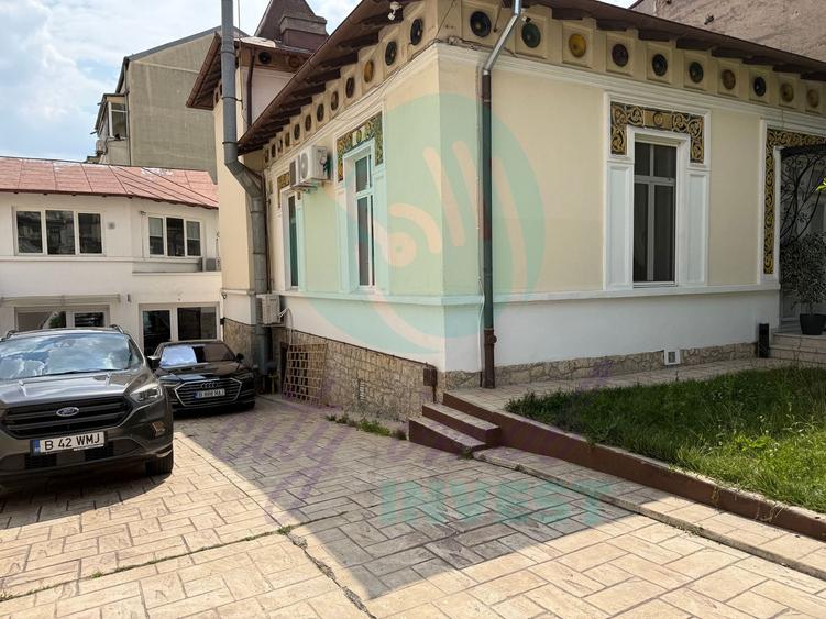 La 2 pasi de Parcul Cismigiu. Proprietate emblematica/ 641 mp teren