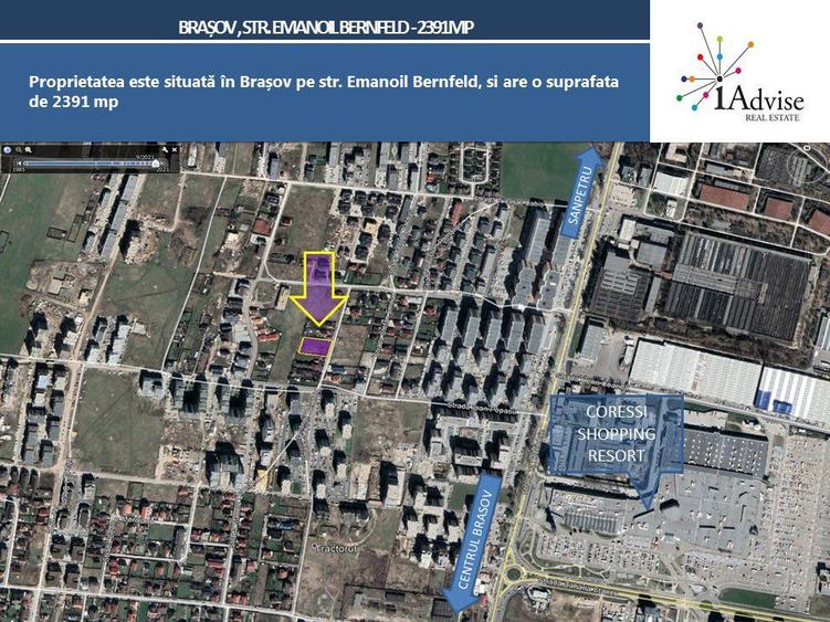 Oportunitate dezvoltare ansamblu rezidential/comercial