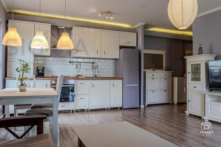 Apartament cu 3 camere si terasa mare in Buna Ziua