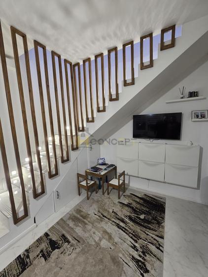 Promo Apartament Superb 3 camere Duplex mobilat Loc Parcare