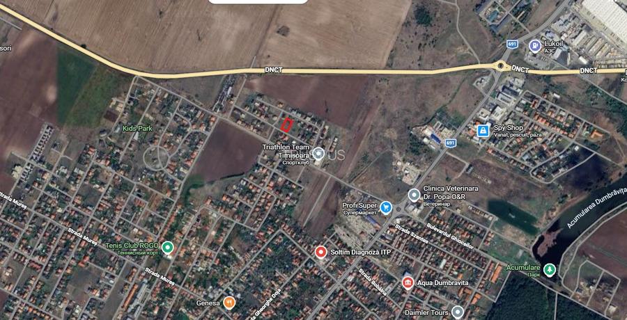 Comision 0%, Teren 864 Mp, 20 M Front, Dumbravita, Centura Timisoara - 5