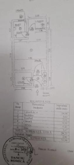 Vanzare-garsoniera-Dr Taberei-1 Mai-Ghencea-4/10-sdec-bl 82-mobilata-67000E
