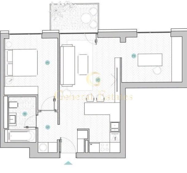 Vânzare apartament cu 3 Camere | Silk District | Parcare Inclusă - 12