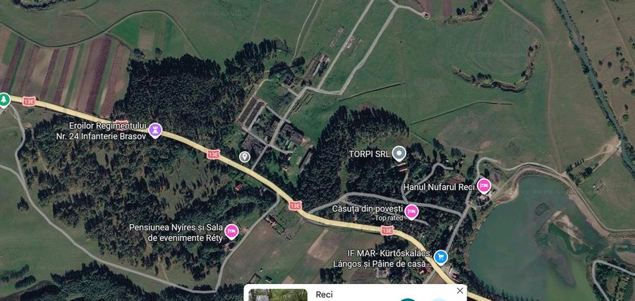 Teren intravilan, categoria curti - constructii, peisaj natural