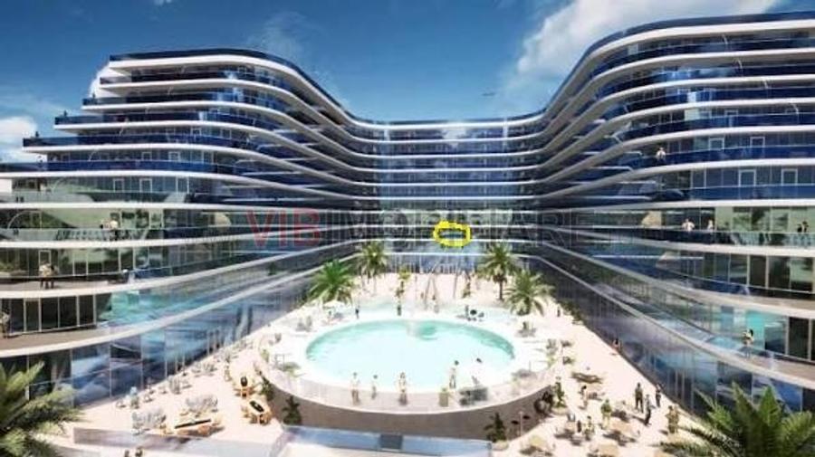 Titanic White, apartament lux, vedere frontala la mare