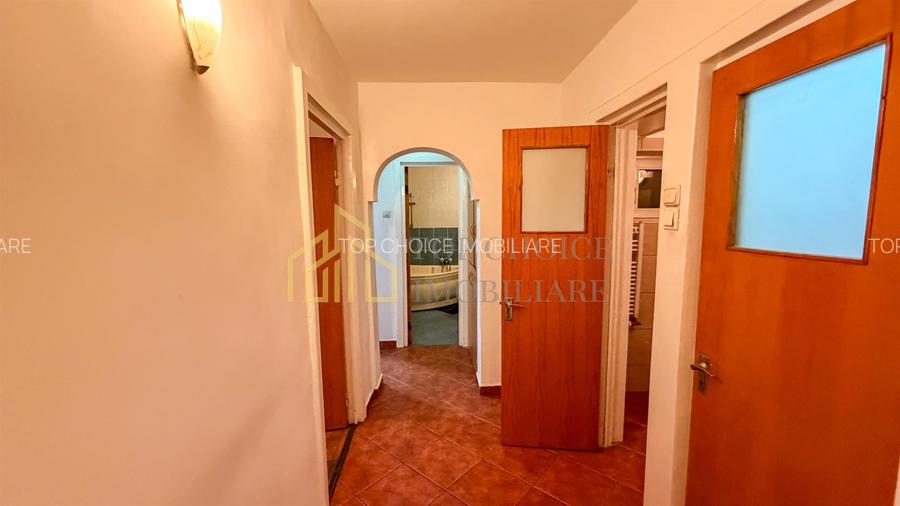 3 CAMERE LANGA PARCUL CIRCULUI - DECOMANDAT - 2 BALCOANE - BLOC 1978 - 19