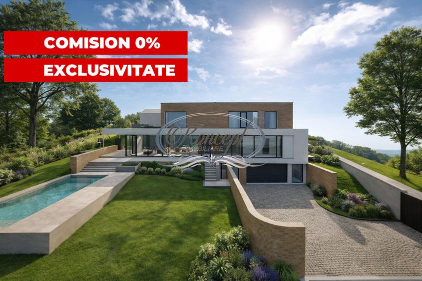 Exclusivitate 0% comision - Teren cu autorizatie pentru casa cu piscina
