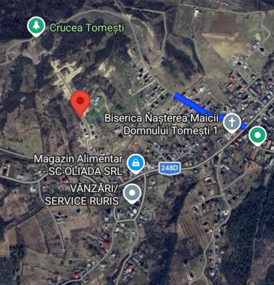 Teren Intravilan Tomești, 430 mp cu Utilități - Curent, Apă, Canalizare | Zonă Case Noi, Panoramă