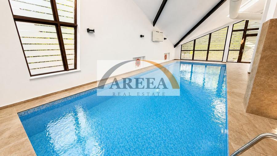 Vila complet mobilata cu piscina interioară -Pipera