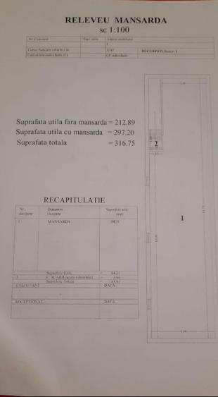 Vila de inchiriat 7 camere cu finisaje semi-lux, Piata Victoriei