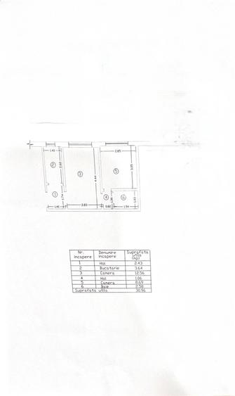 Apartament 2 camere | Zona Apollo | Liber | 27.900 € - 6