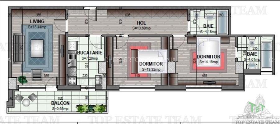 Apartament 3 camere spatios bloc finalizat sector 6-Militari - 3