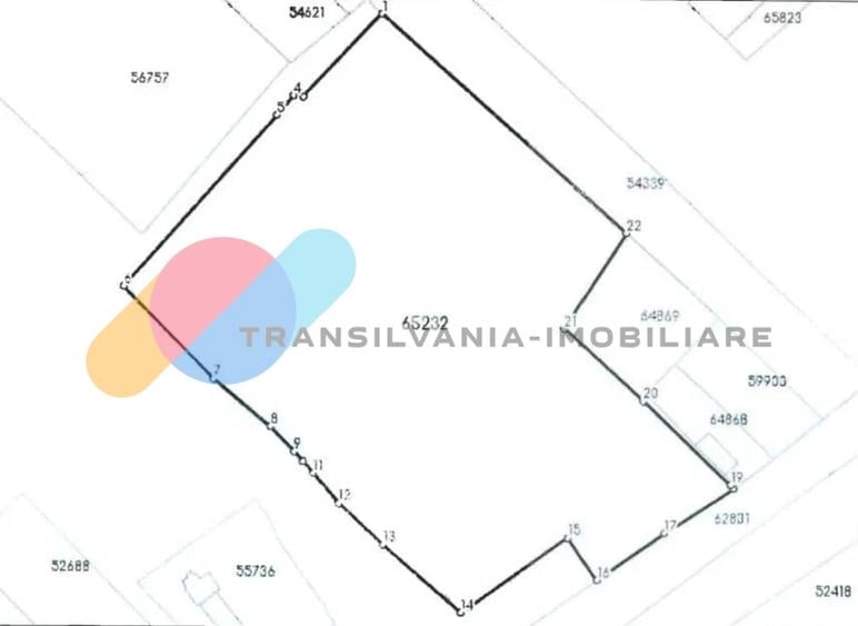 Teren intravilan 17.051 mp, Turda cu acces facil la autostrada