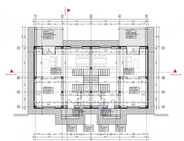 Casă Tip Duplex cu 4 camere Valea Lupului-Iași COMISION 0%