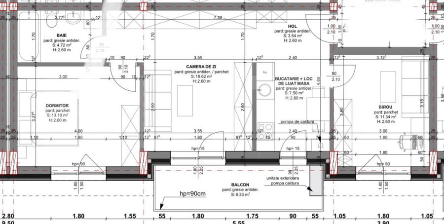 Apartament 3 camere, finisat, parcare, boxa, Beta Residence