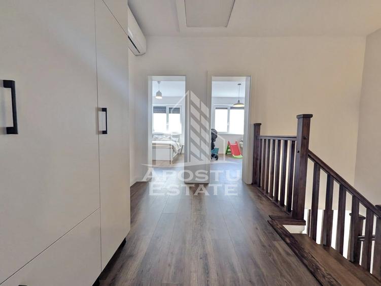 Duplex cu 4 camere si 2 bai complet mobilat si utilat in Giroc.