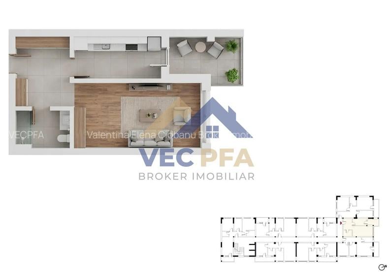 Garsoniere Spațioase 41-44mp | Finisaje la Alegere | Comision 0% - 2
