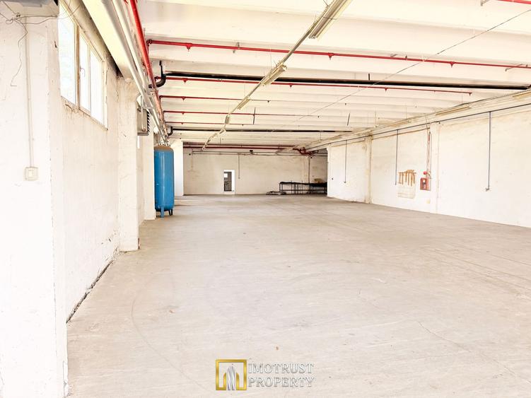 Hală industrială de închiriat în Arad – 600 mp, parcare