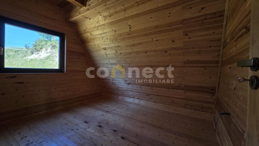 Cabana tip A-frame de vanzare cu CF Agroturistica I Plopi I Muntele Rece